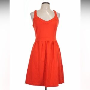 Cynthia Rowley Red Fit & Flare Sleeveless Dress – Size 6 With Pockets, Stretchy
